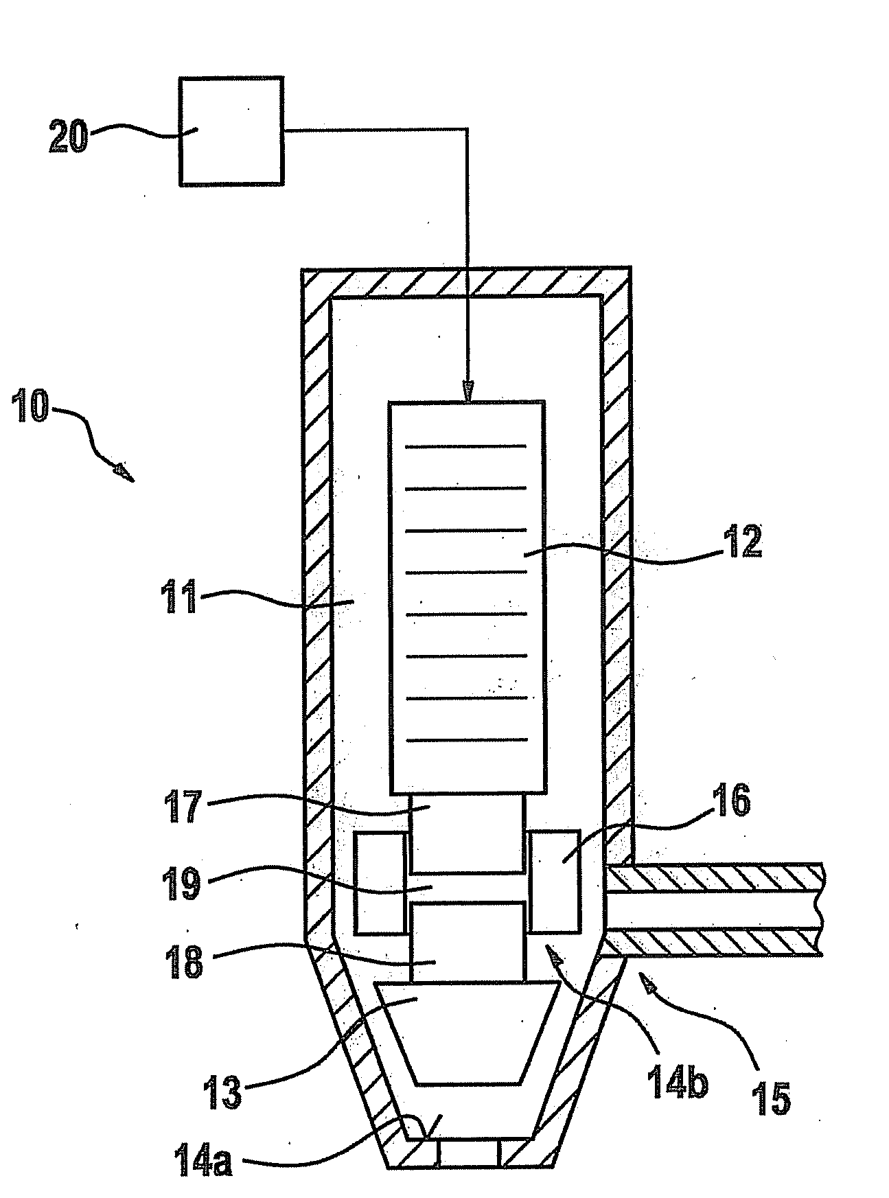 Method for operating an injector
