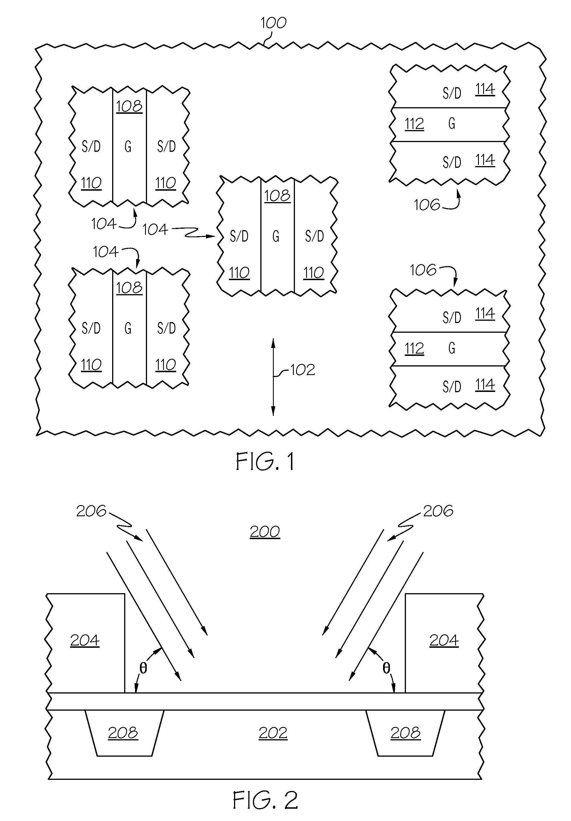 Method of forming transistor devices with different threshold voltages using halo implant shadowing