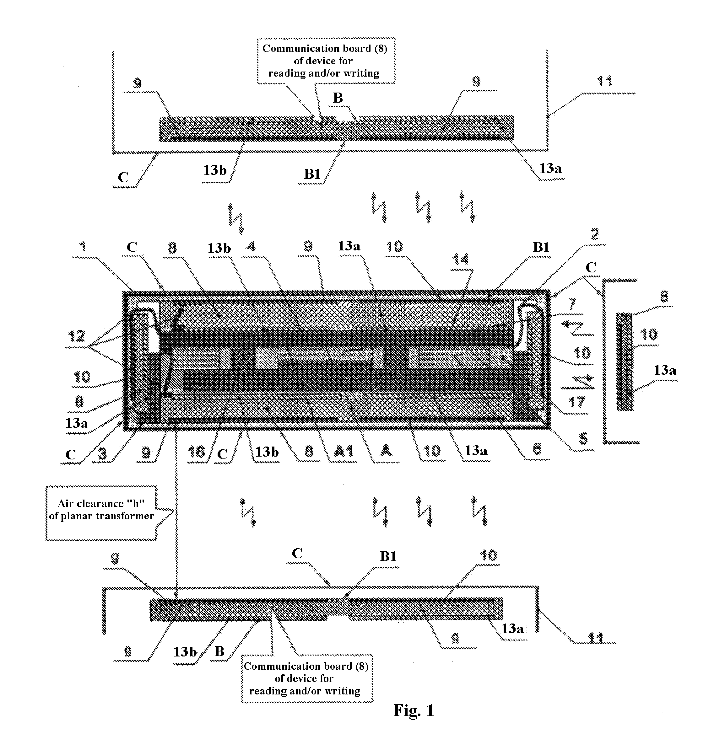 Device for storing and processing information (spi device)