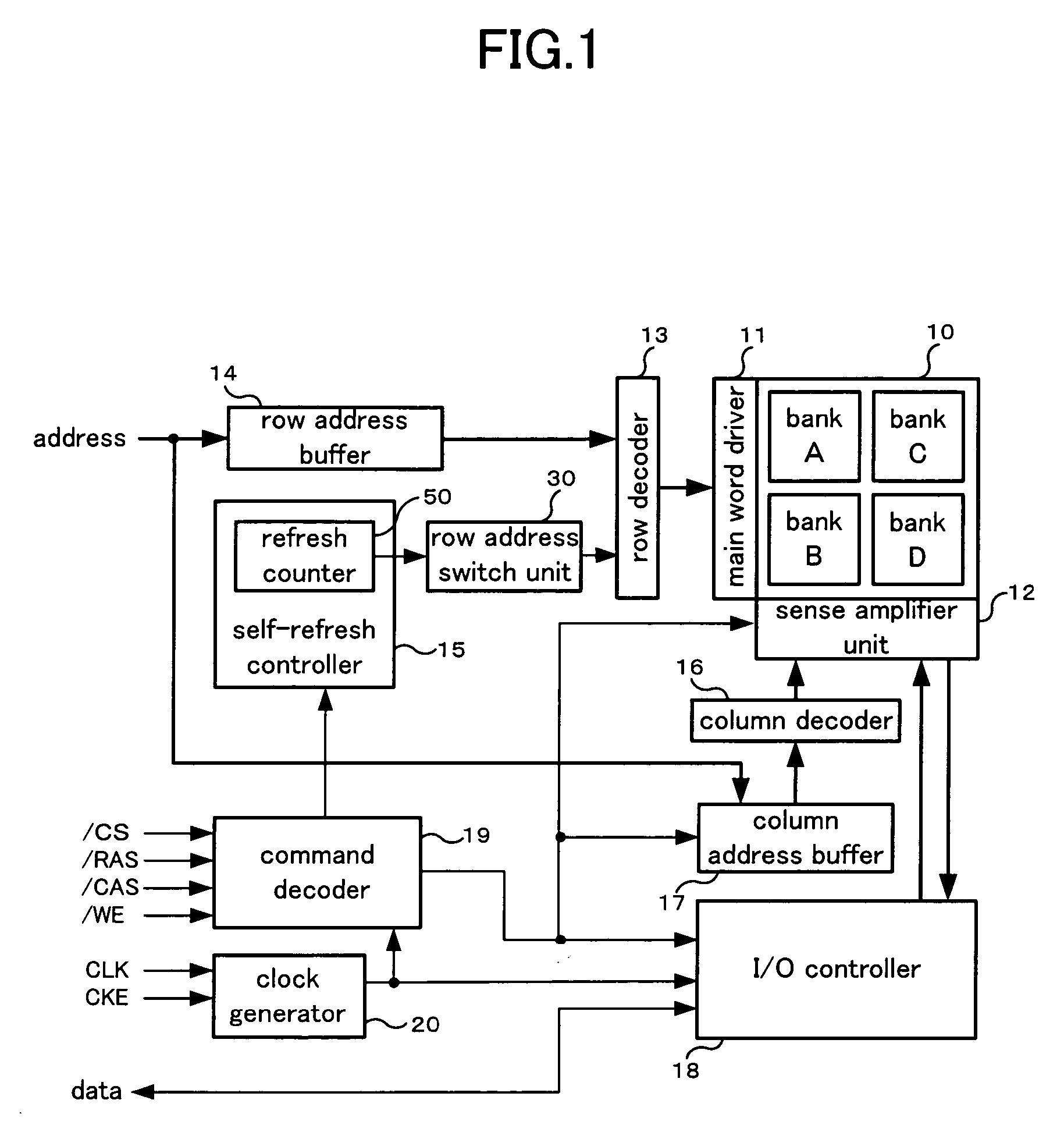 Refresh control method of a semiconductor memory device and semiconductor memory device