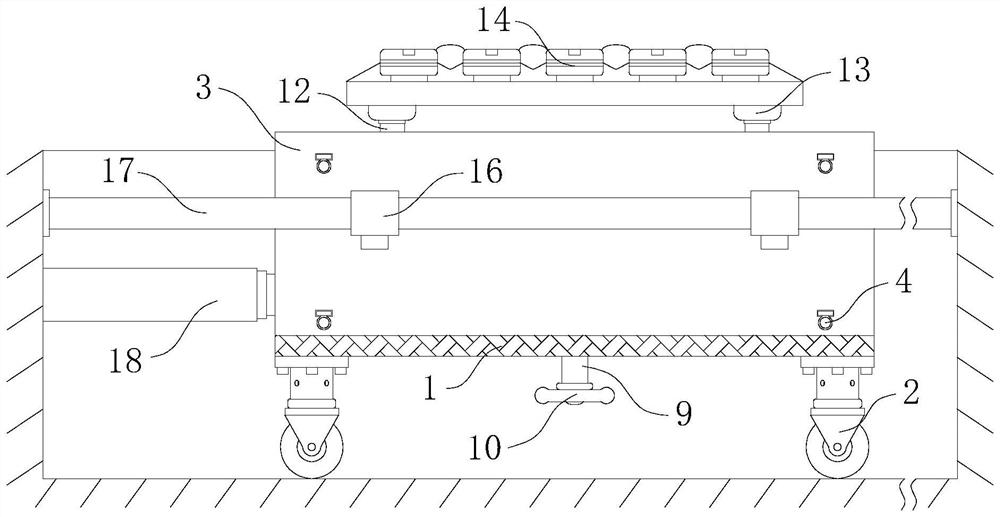 Supporting device for producing gear