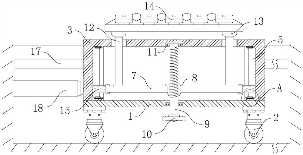 Supporting device for producing gear