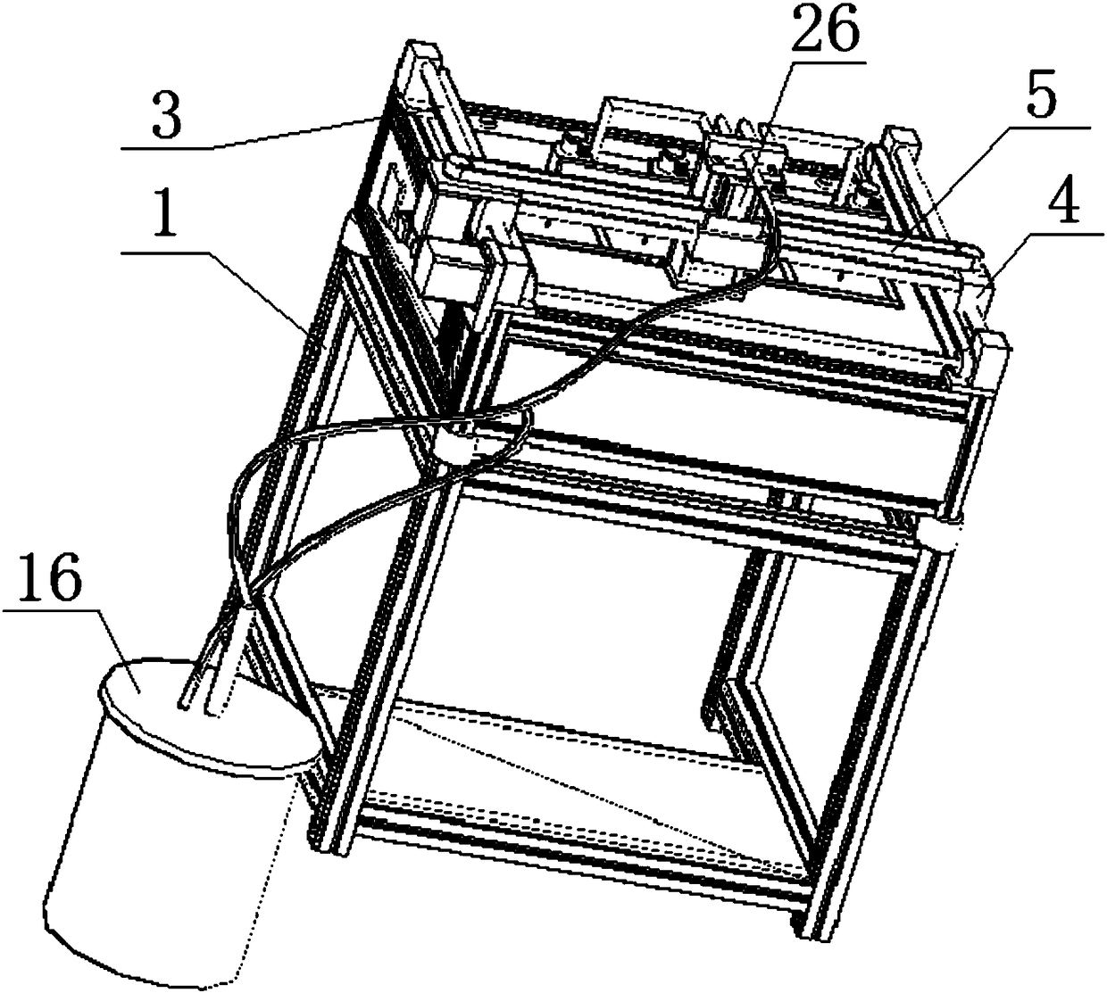 A fully automatic cob sealing machine