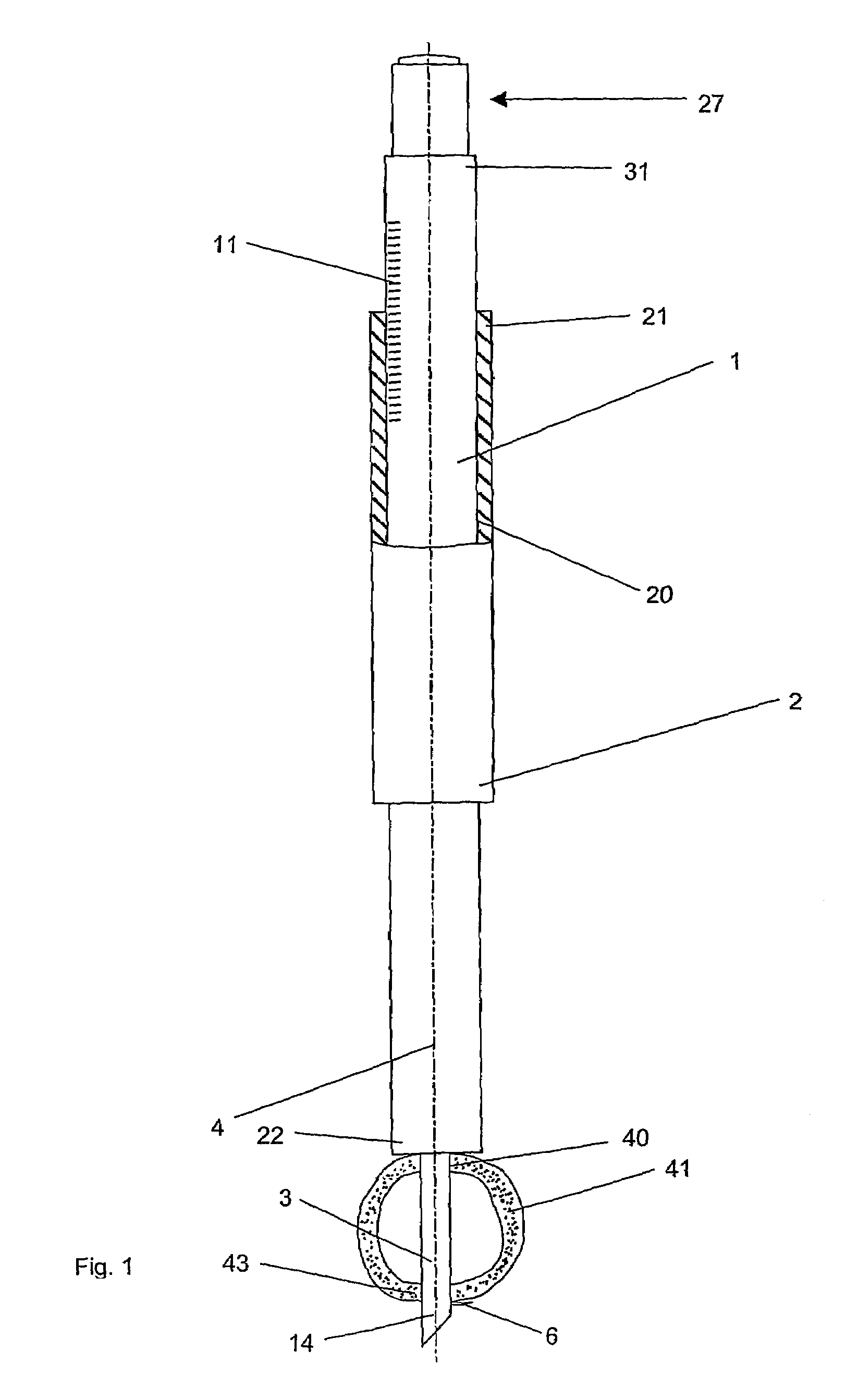 Device for length and depth measurements in surgery
