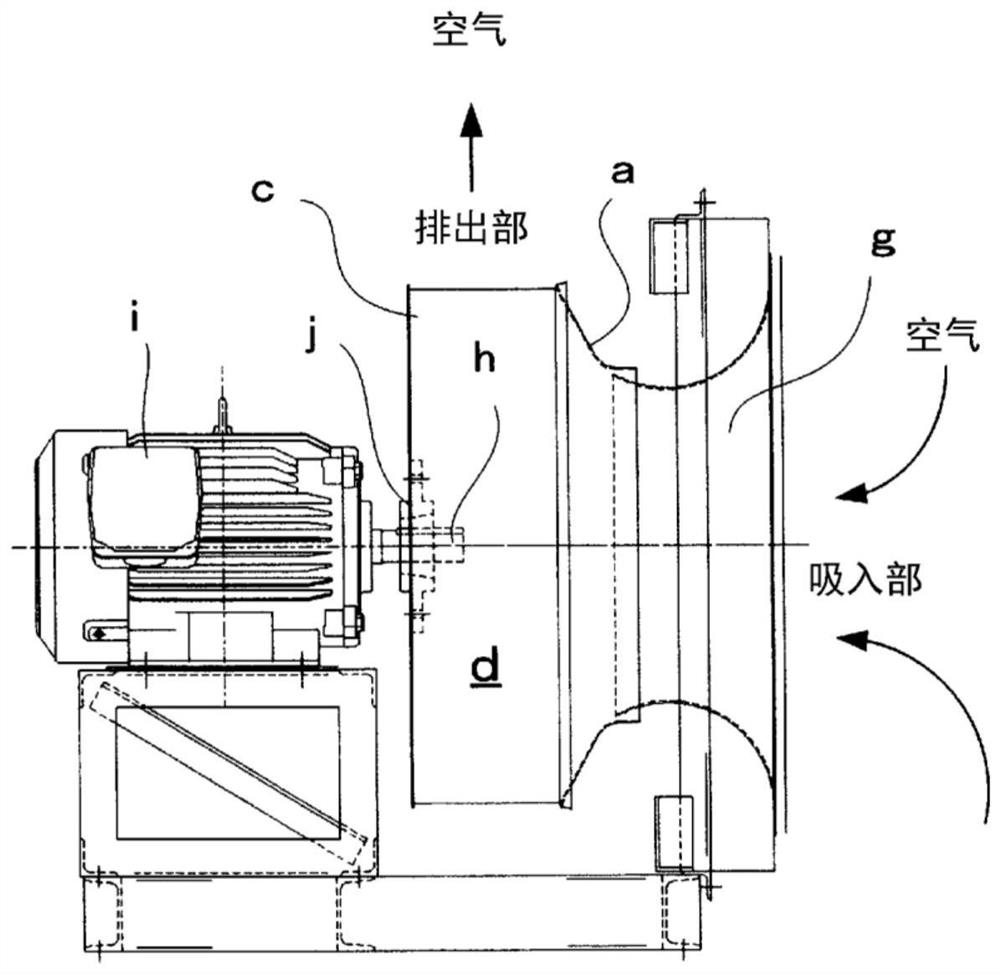Blade structure of centrifugal blower