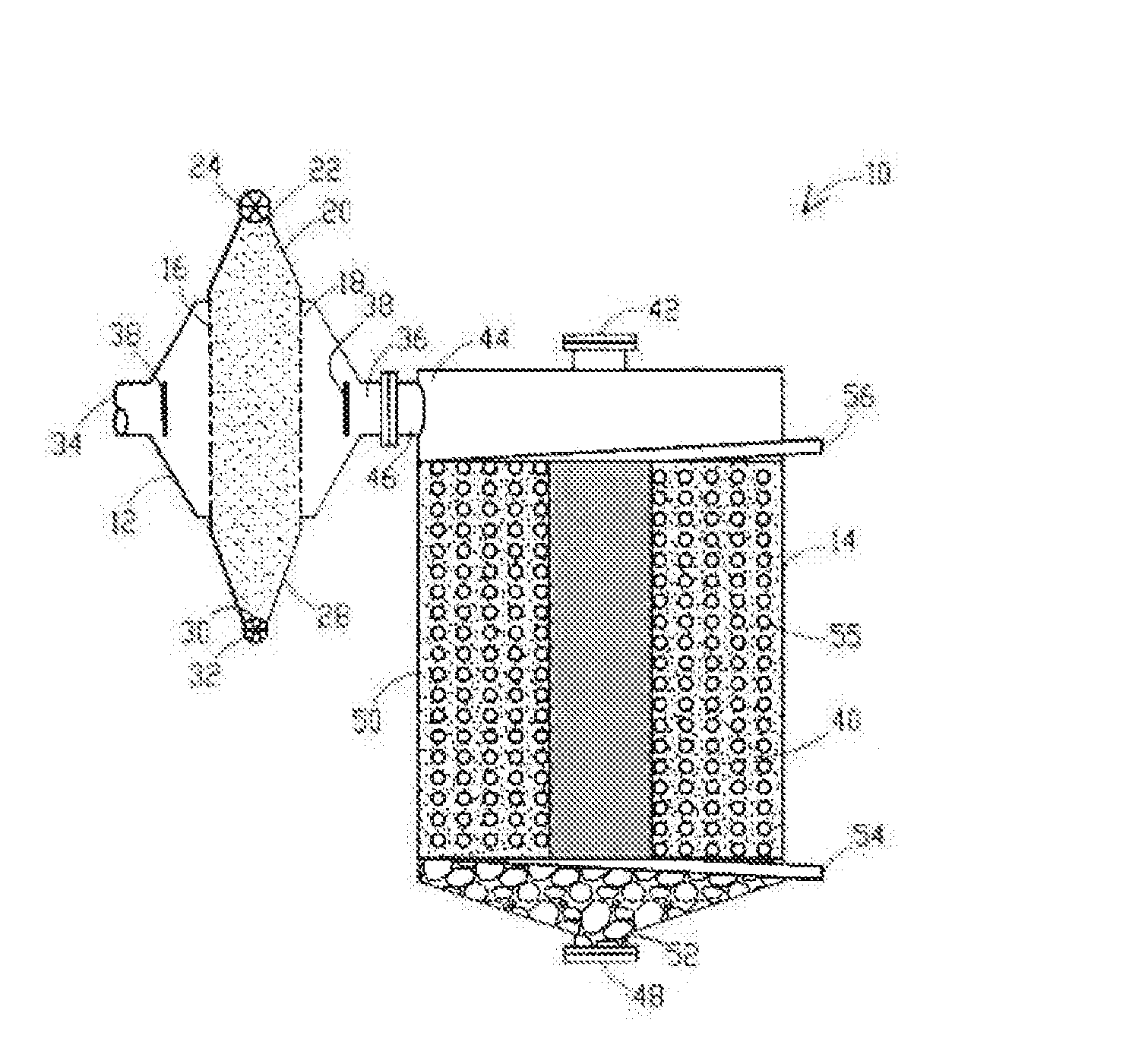 Process and Apparatus for Cleaning Raw Product Gas