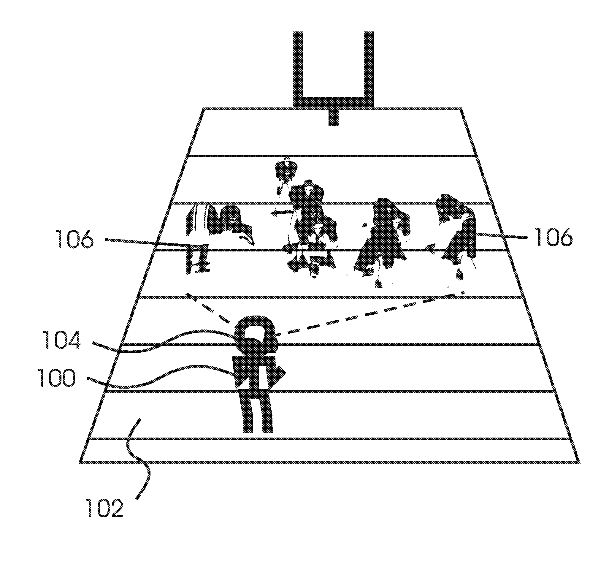 Apparatus and method for on-field virtual reality simulation of US football and other sports
