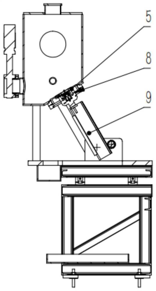 A vacuum target station system