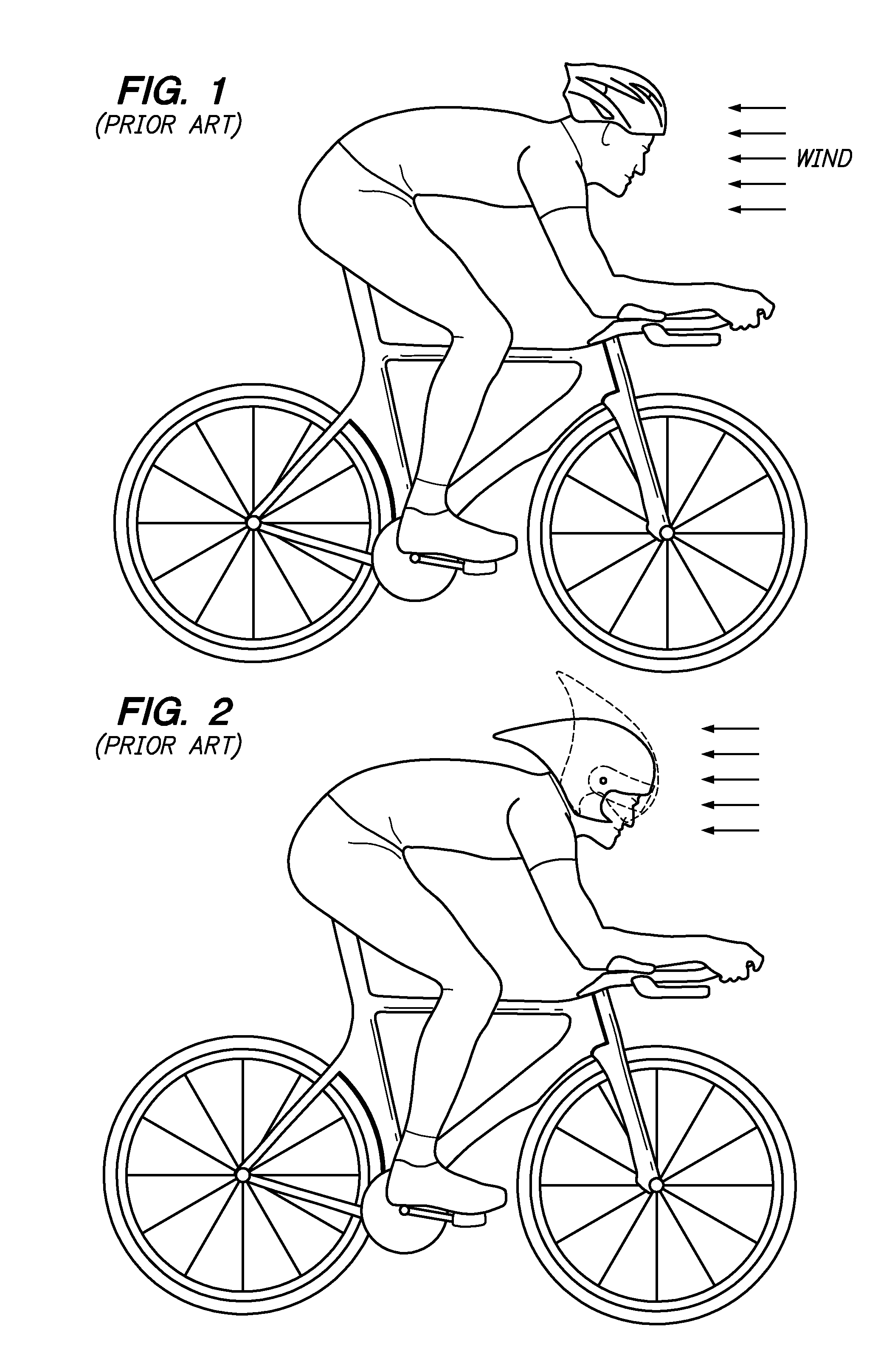 Aerodynamic bicycle helmet