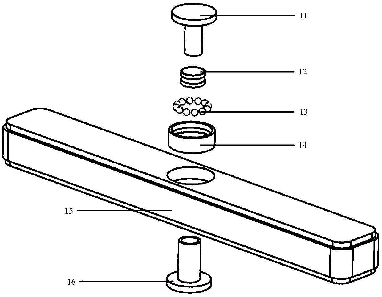 A liquid metal magnetic fluid generator