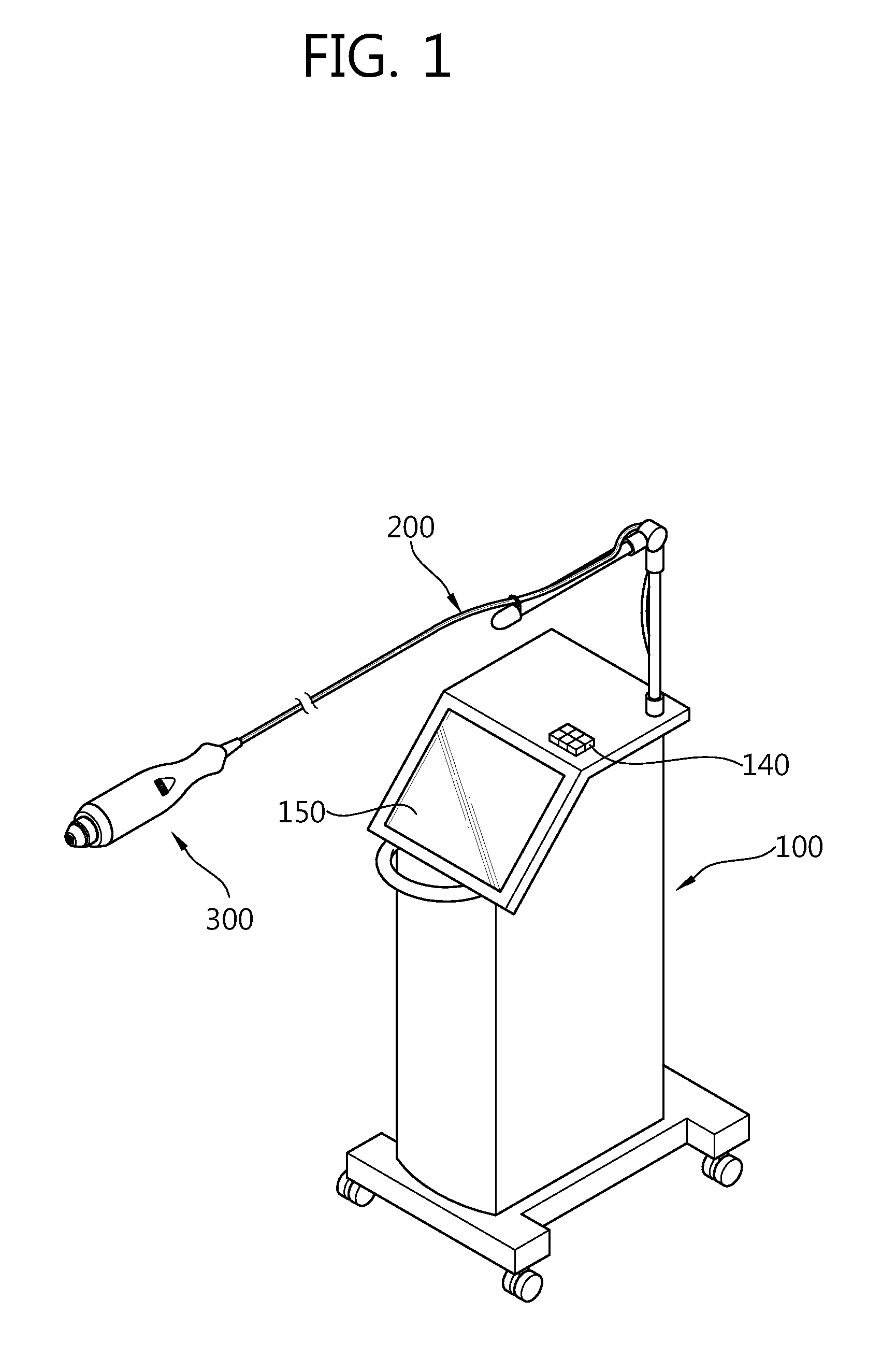 Treatment apparatus using high frequency waves and method for controlling same