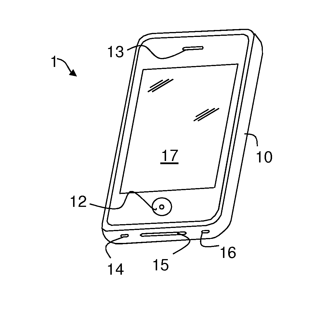 Calibration of a chemical sensor in a portable electronic device