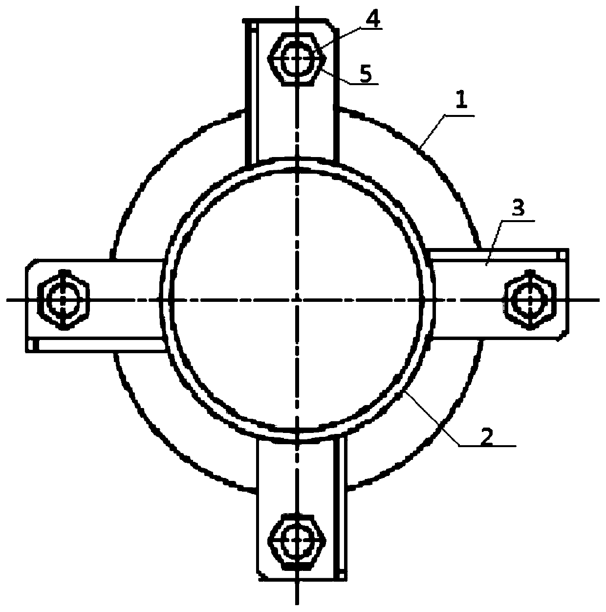 Metal expansion joint for nuclear power plant steam-water separator