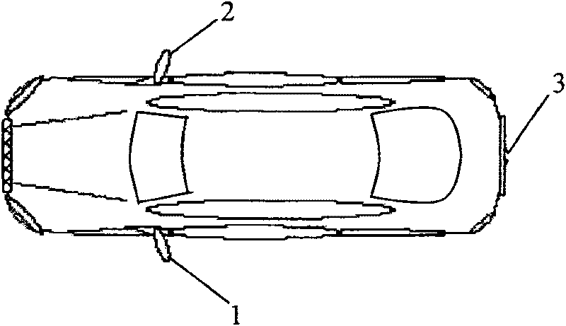 Intelligent back vision device for vehicle