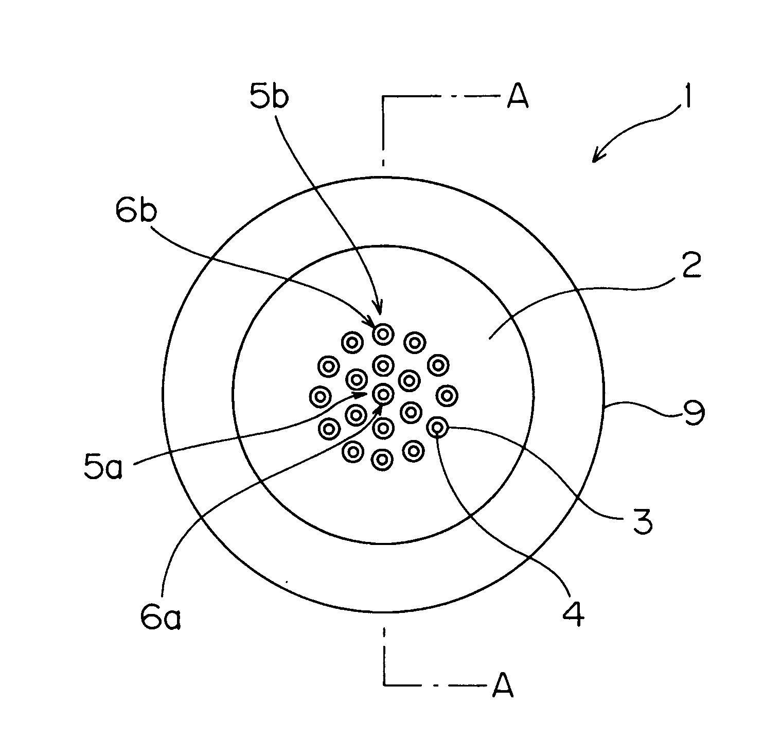 Injection Flame Burner and Furnace Equipped With Same Burner and Method for Generating Flame