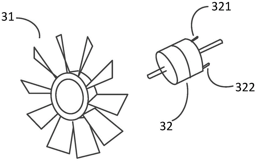 Electronic device and fan assembly