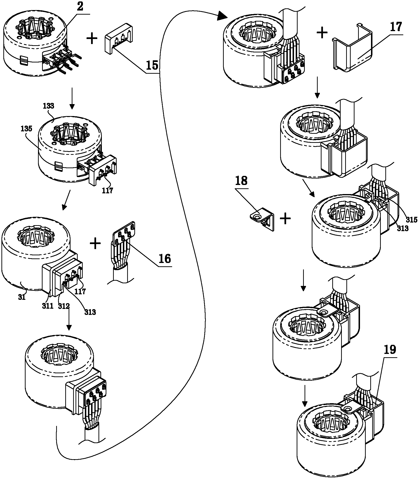 Coil part and manufacturing method therefor