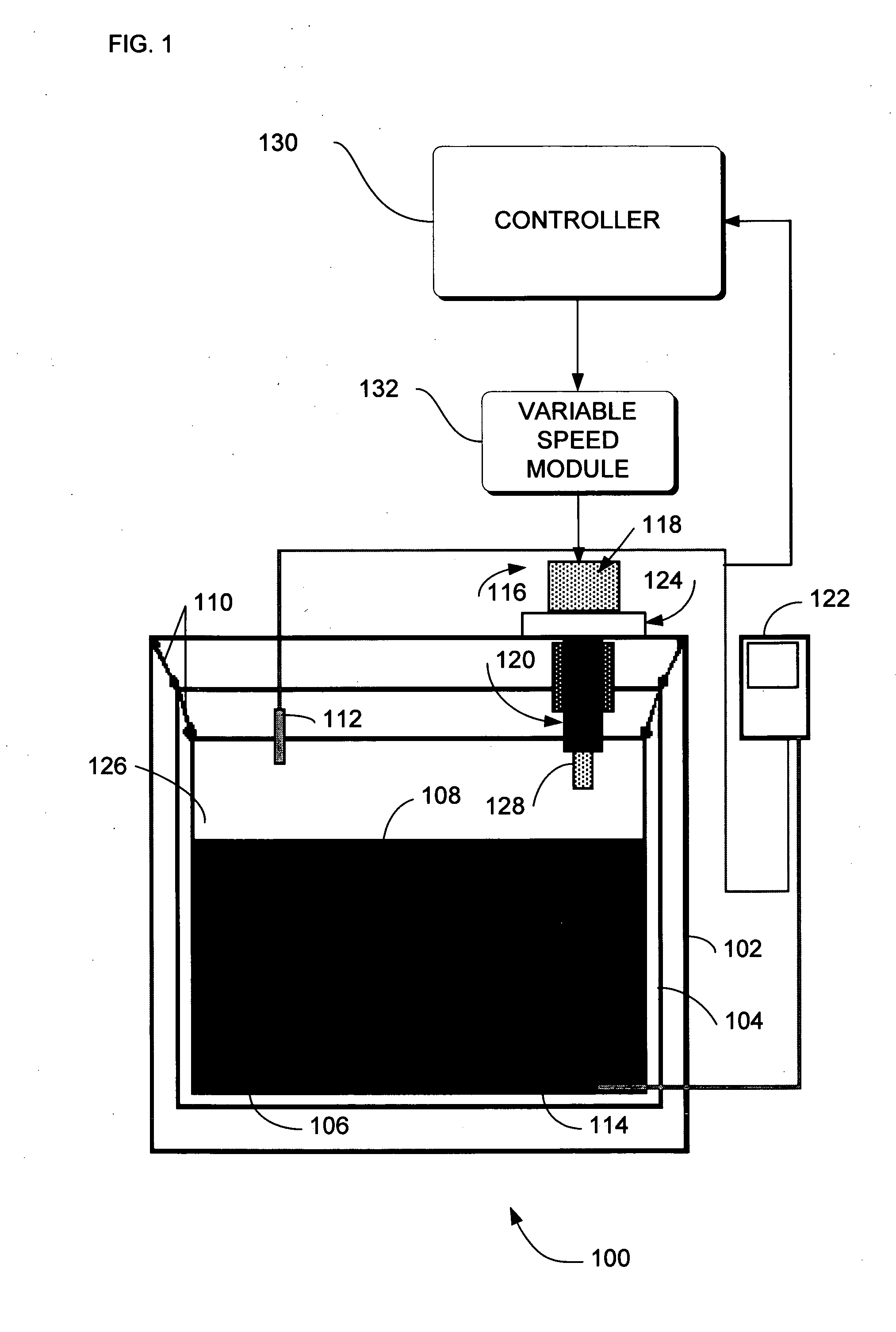 Apparatus and method for controlling a cryocooler by adjusting cooler gas flow oscillating frequency