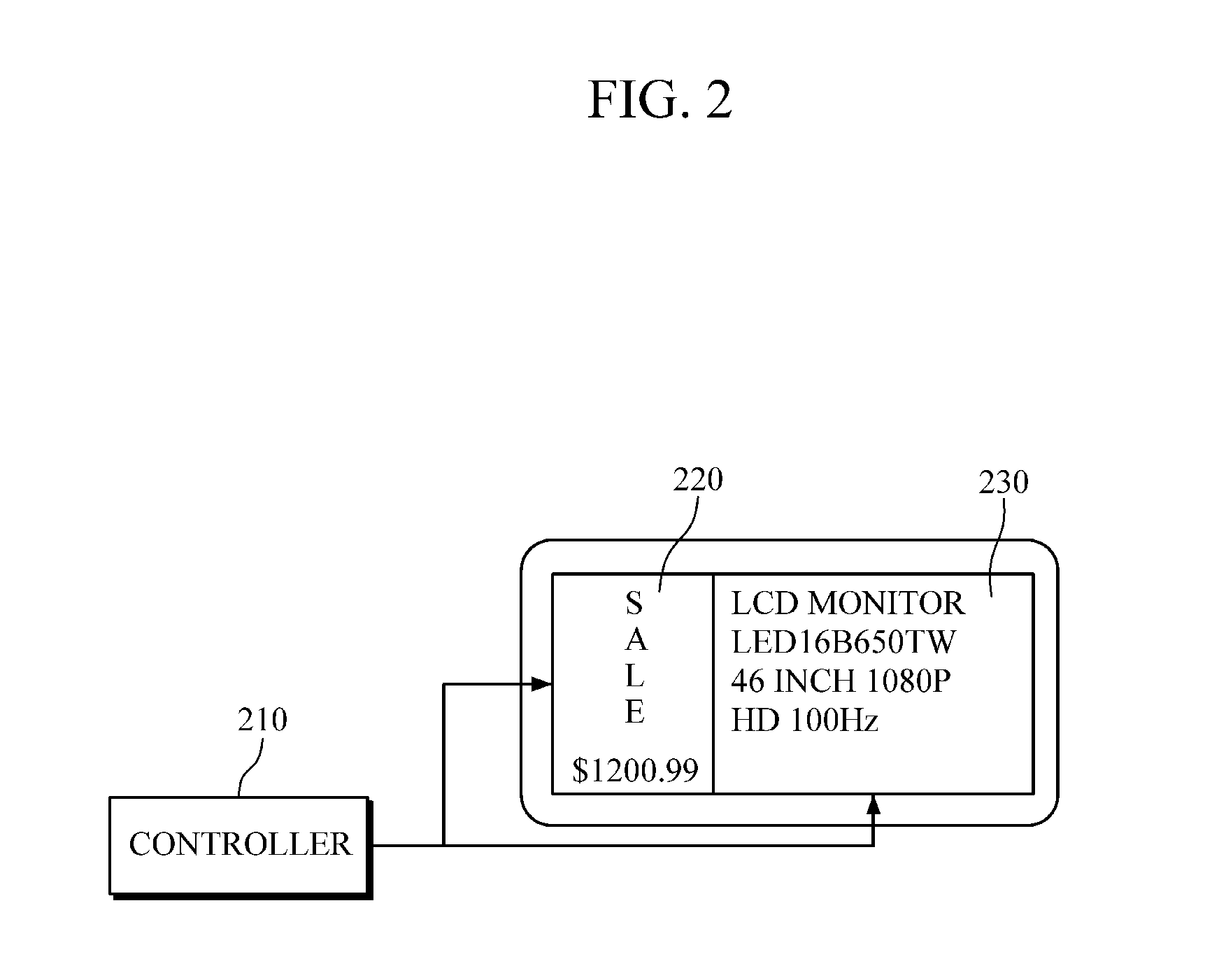 Electronic information label and displaying method thereof