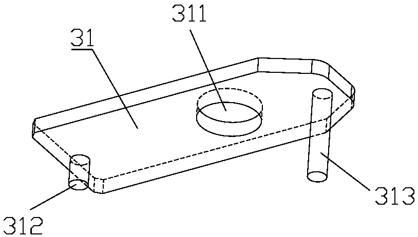 Plane magnetic grinding machining assembly line and machining method for inner surface of elbow