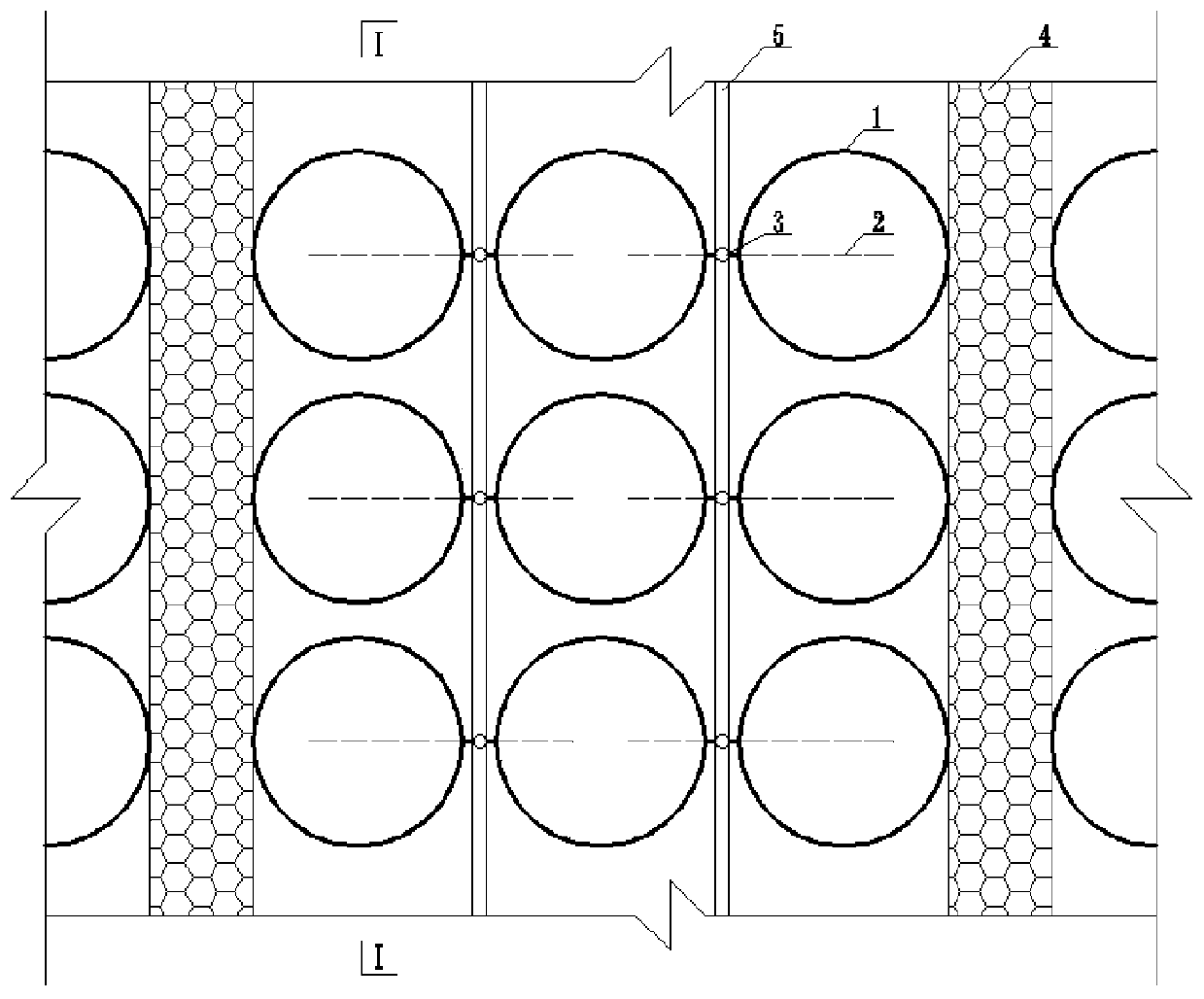 A roof planting method for rainwater utilization and load reduction, water saving and root control