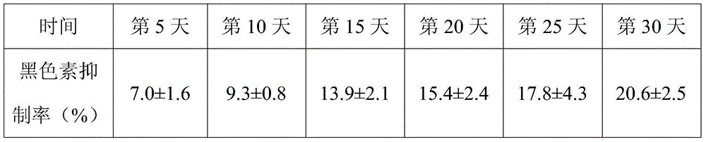 Freckle-removing skin oil and application method thereof