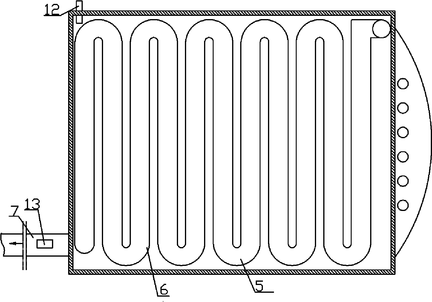 High-efficiency, energy-conserving and electromagnetical instantaneously heated type safety water heater and method for manufacturing same