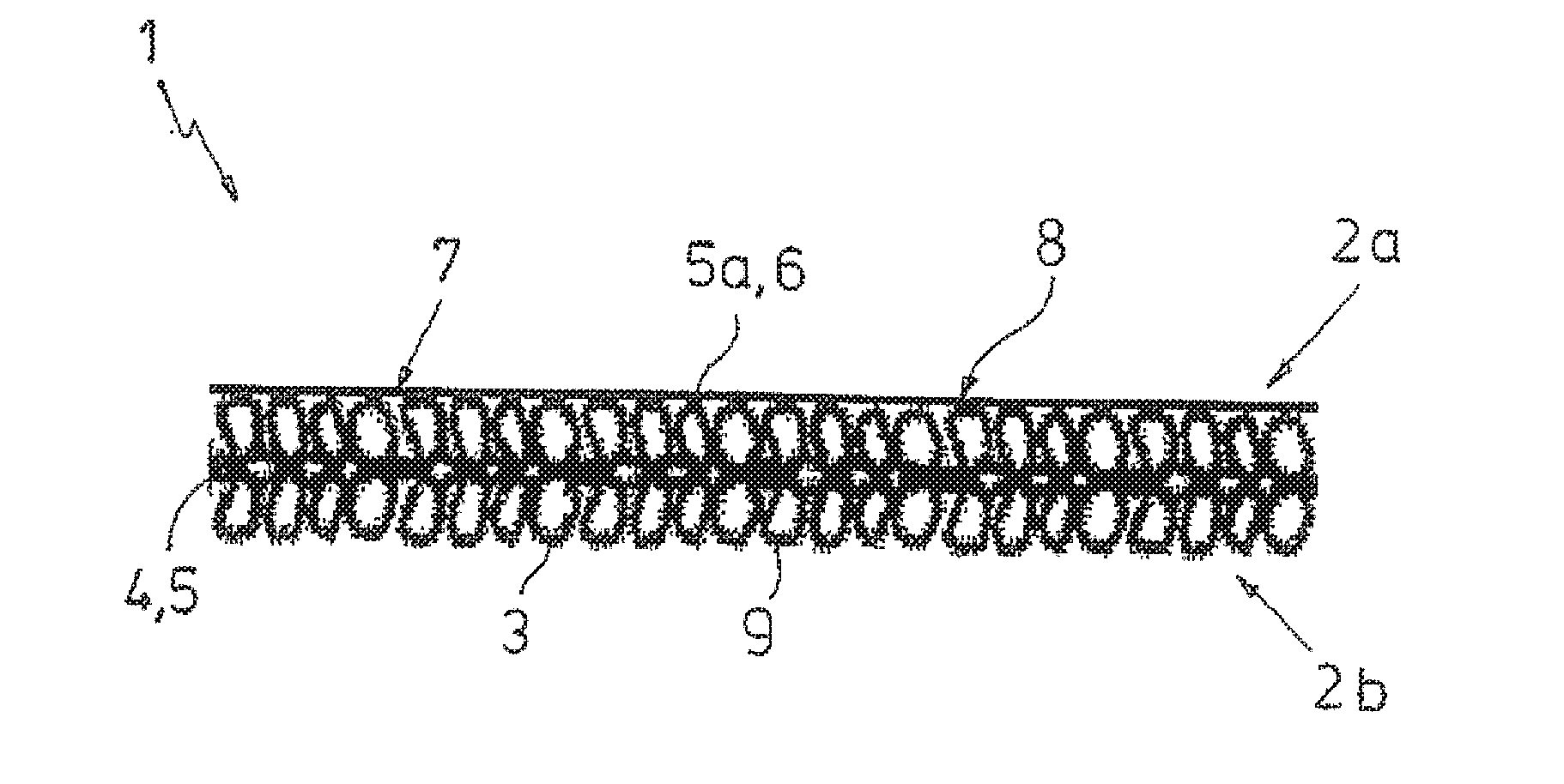 Water vapor permeable, waterproof textile laminate and method for the production thereof
