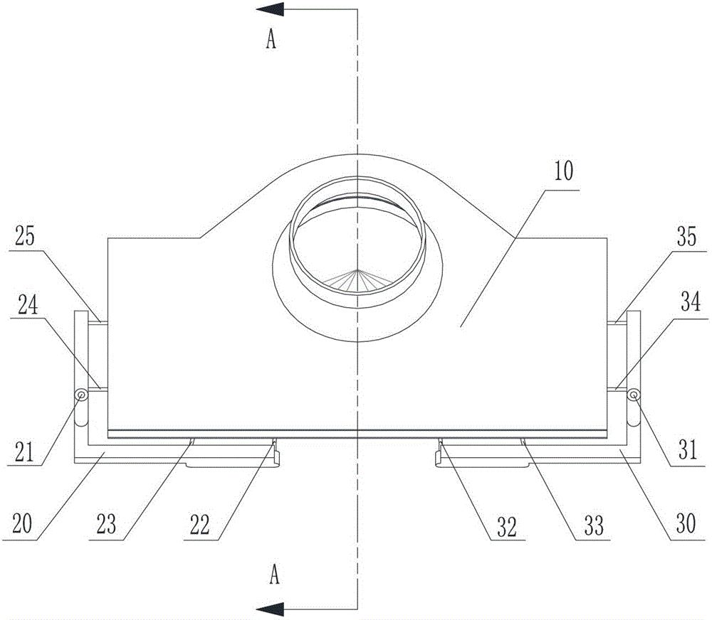 Suction nozzle and pulse gas path control system and sweeping car comprising same