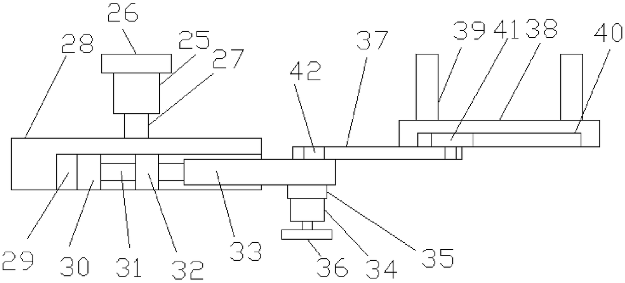 Device for sanding port of machine part
