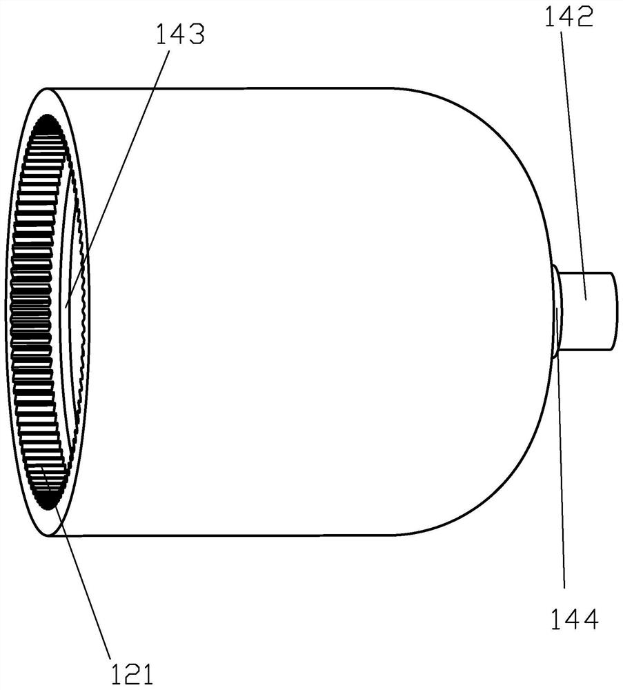 Quick ageing device for semi-hydrated calcined gypsum powder