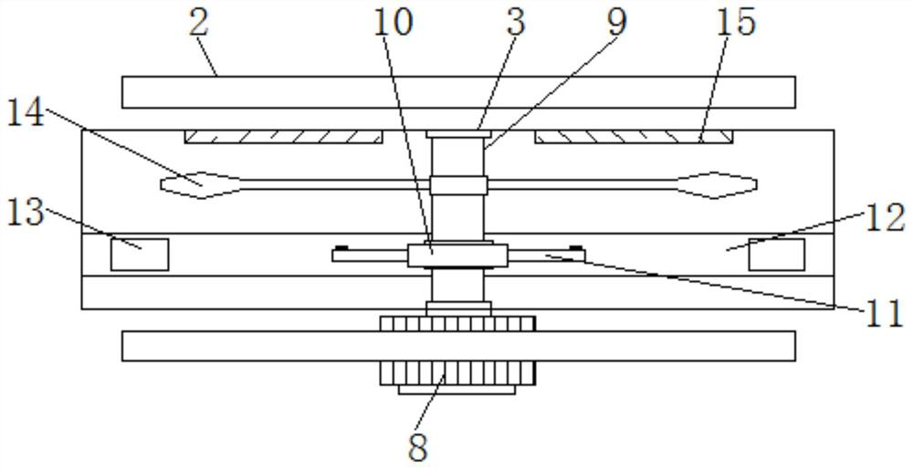 A conveying device with anti-adhesion function for bread production