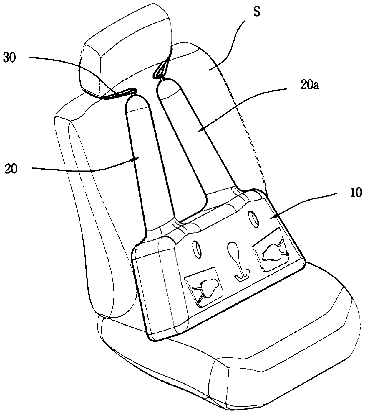 Assistance cushion for sleeping used in vehicles