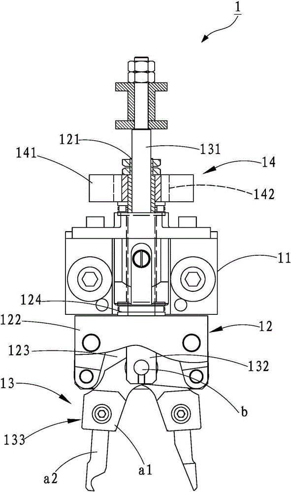 Clamping device for forming machine