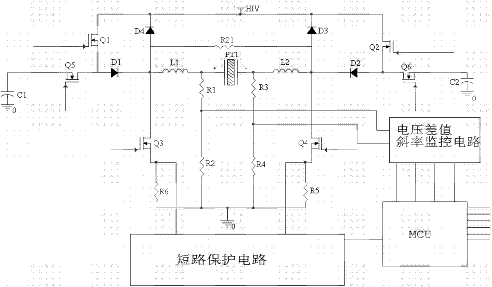 Drive Structure of Piezoelectric Injector