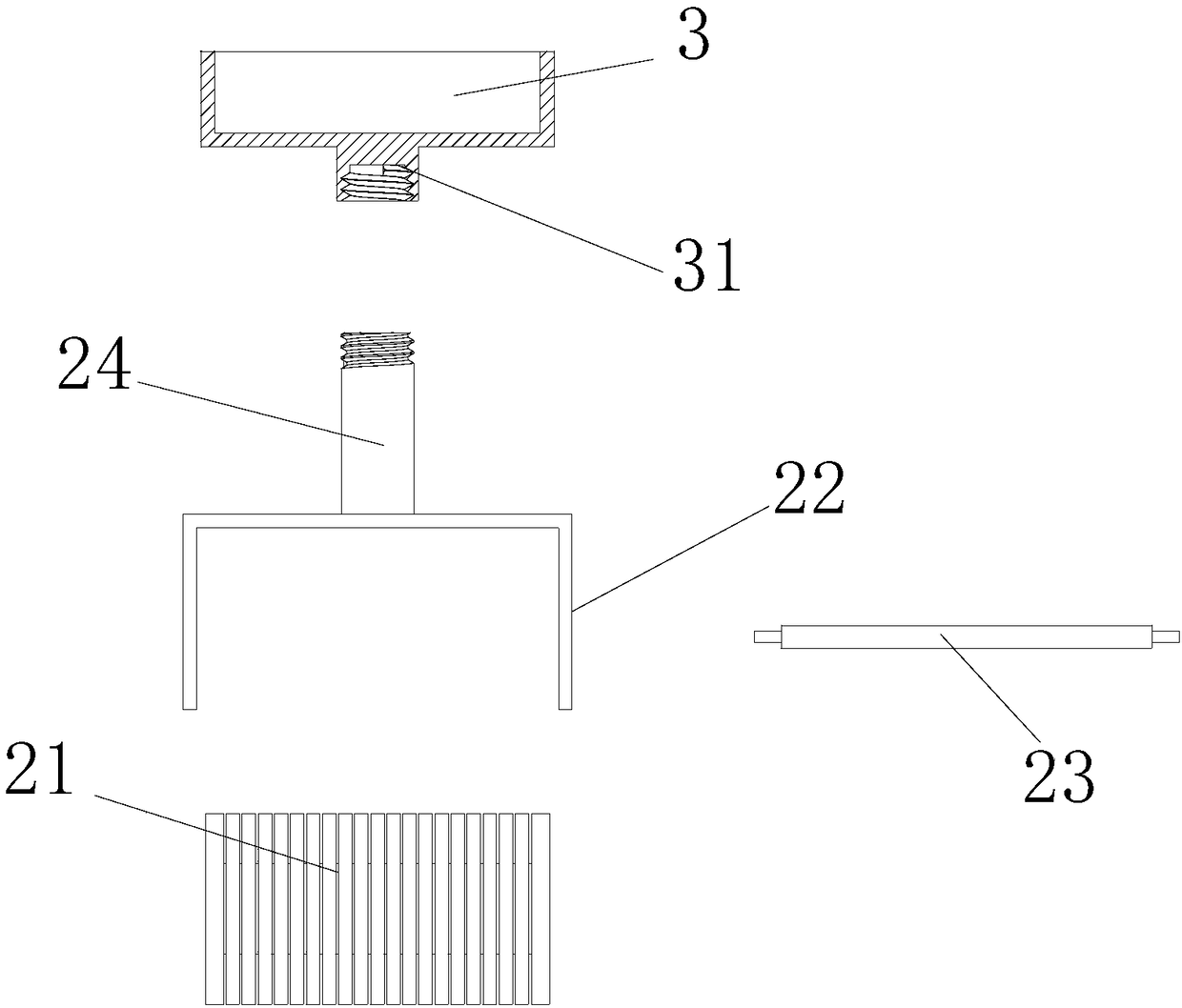 Microneedle based base membrane automatic roughening device and method