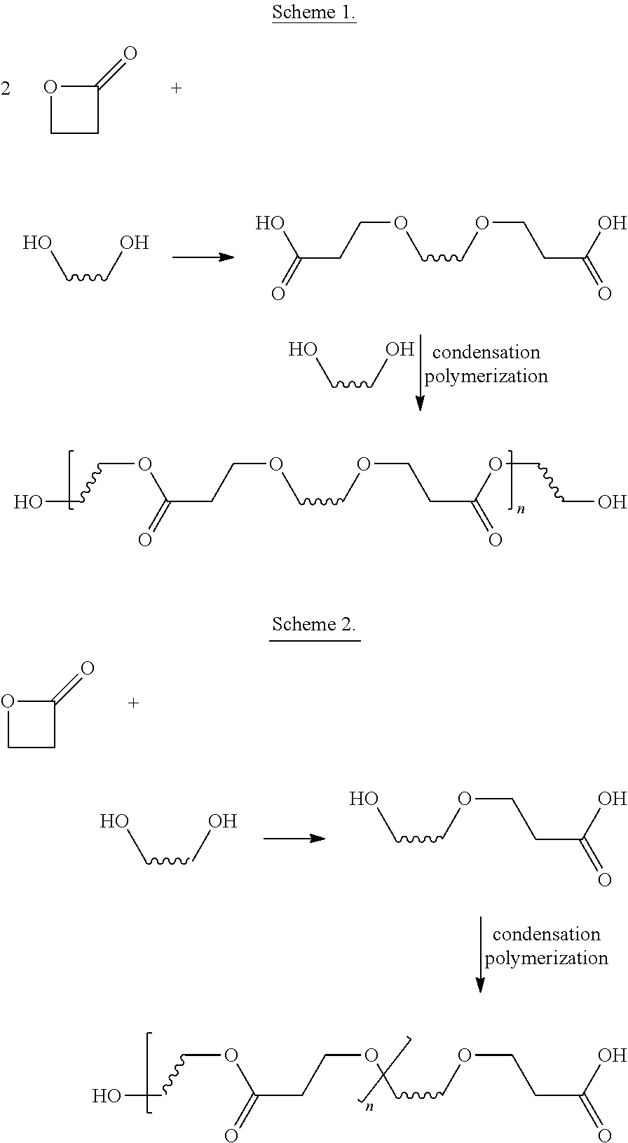 Beta-propiolactone based copolymers containing biogenic carbon, methods for their production and uses thereof