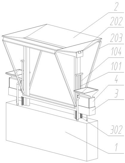 A municipal road rainwater collection and reuse device equipped with multiple water storage mechanisms