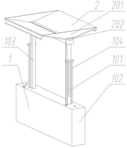 A municipal road rainwater collection and reuse device equipped with multiple water storage mechanisms