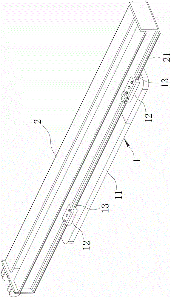 Guiding connection mechanism and tunneling device
