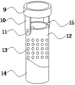 Eccentric rotating film filtering device