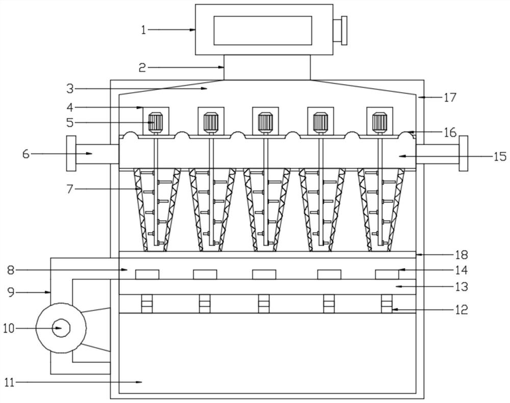 A kind of distillation equipment for chemical production