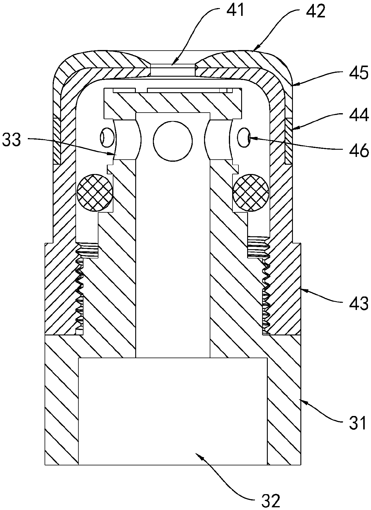 Clean fire extinguishing agent and fire extinguishing device thereof