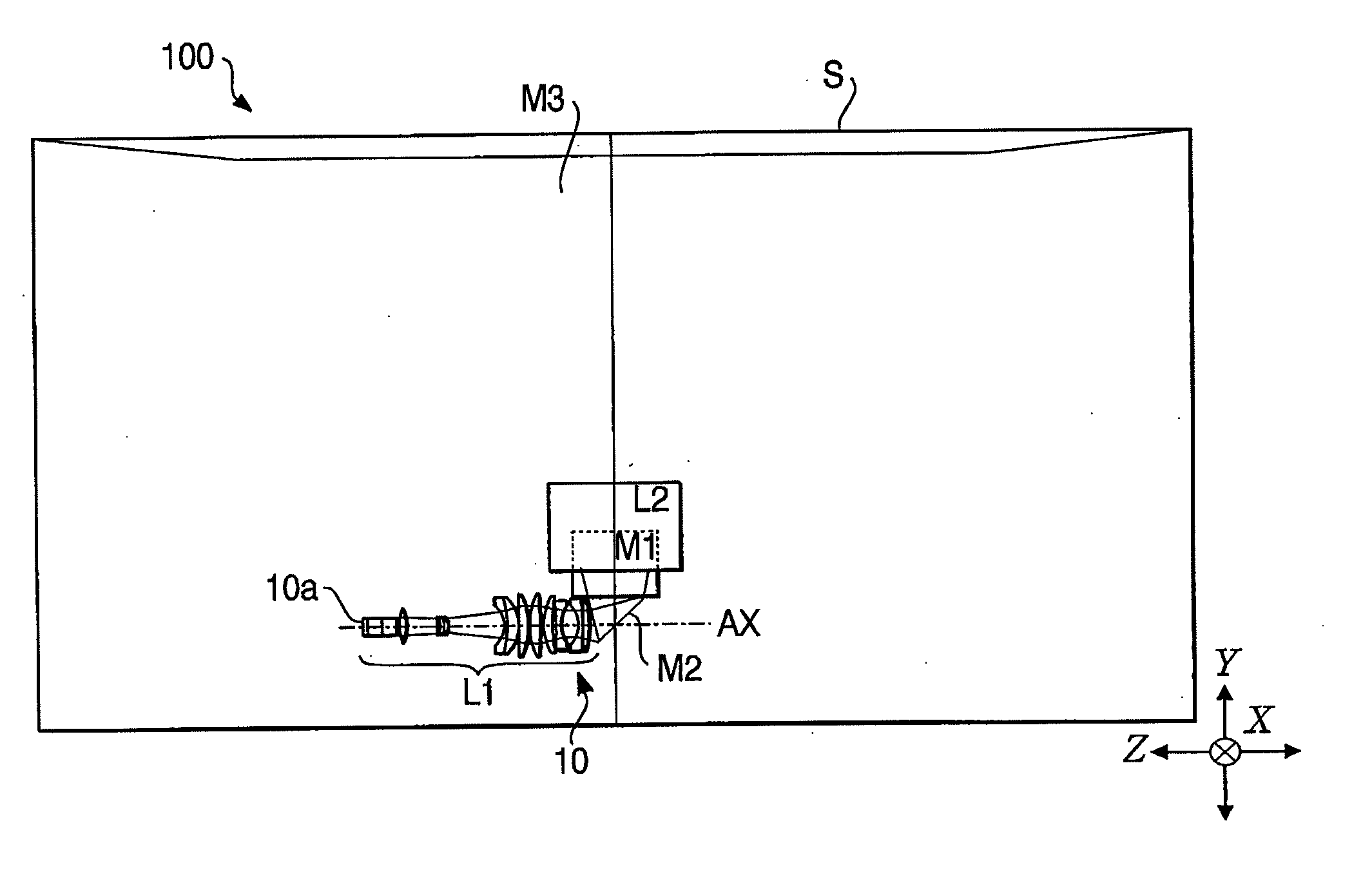 Optical Projection System and Projection Device Having the Same