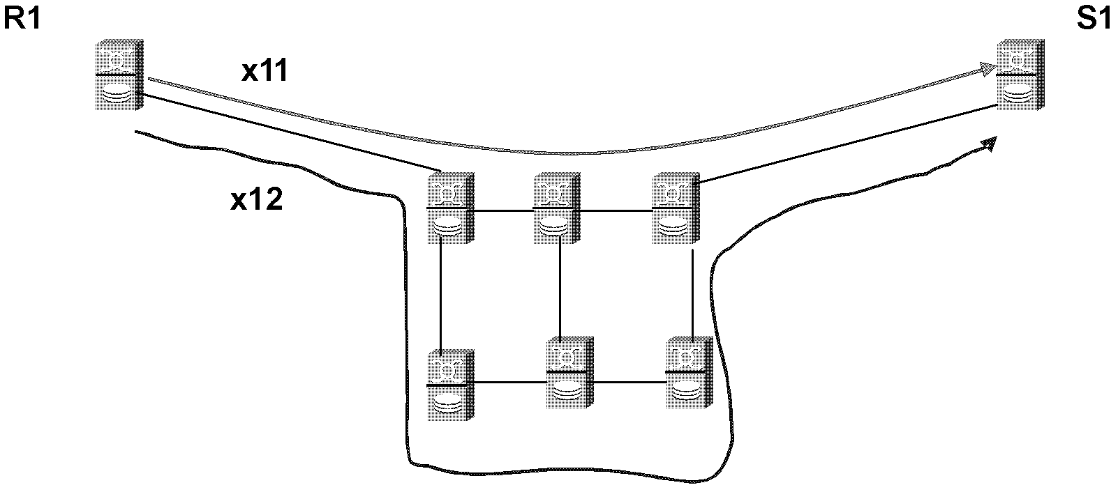 Network optimization flow control method, device and system