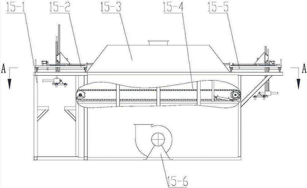 Cooling mold frame