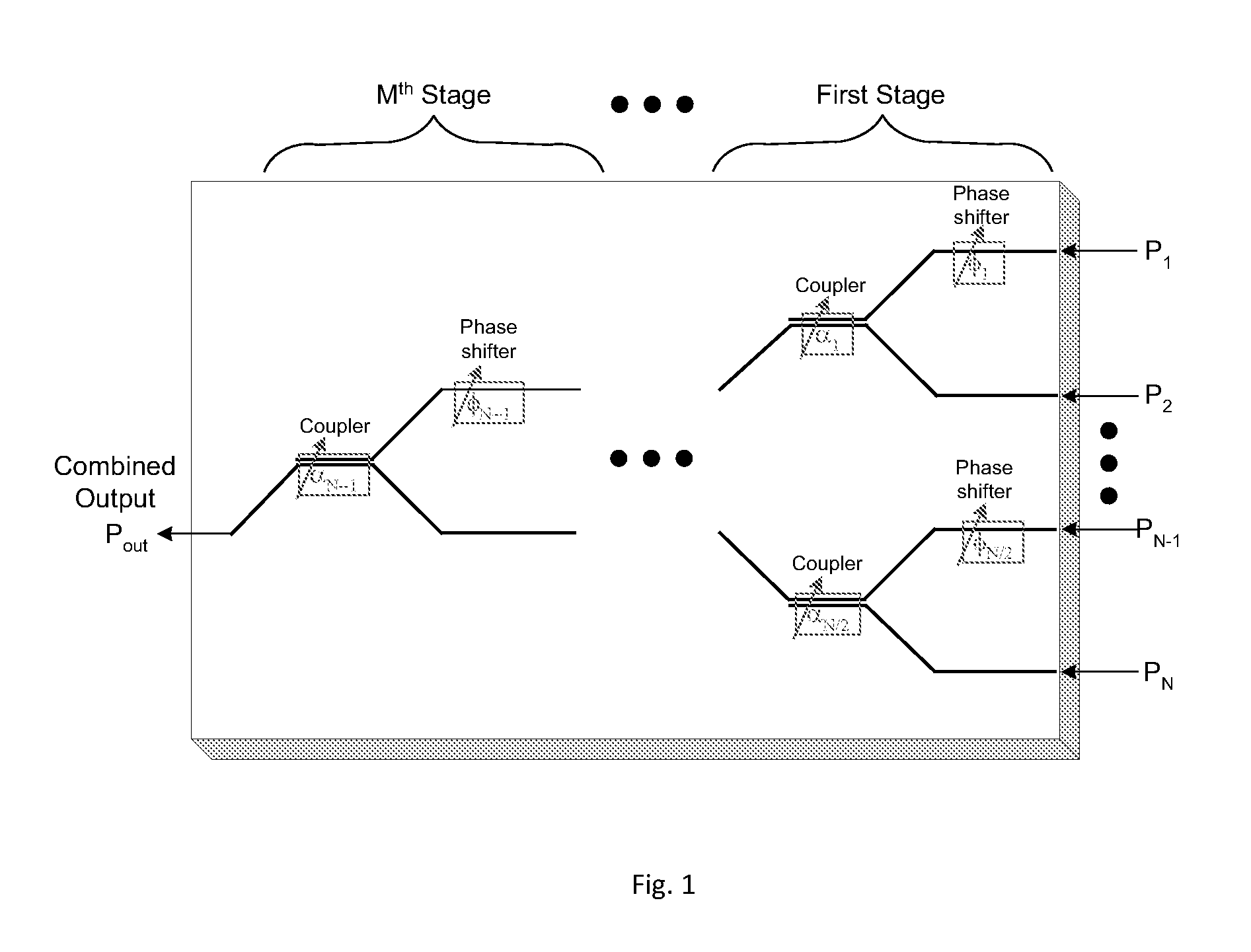 Space diversity optical receiver and system and method using the same