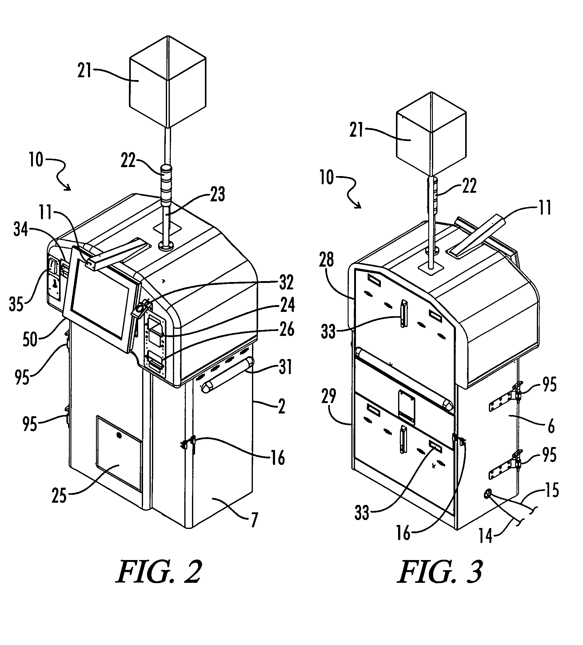 Automated checkout unit and method of use thereof