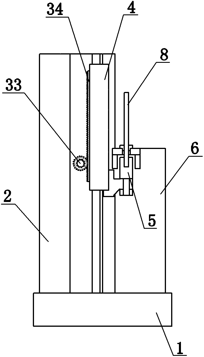 Heavy gear transmission vertical broaching machine tool