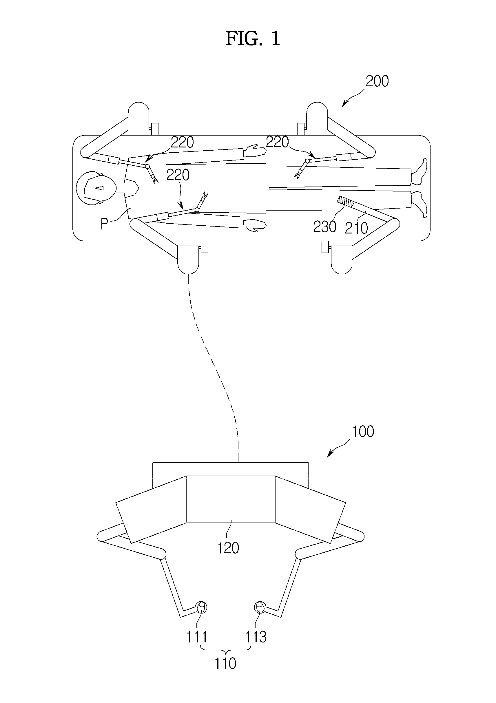 Control methods of single-port surgical robot